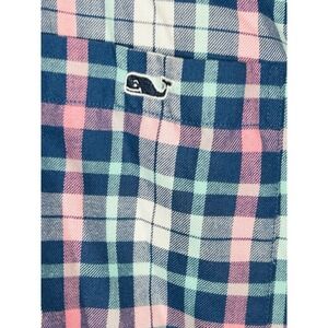 Vineyard Vines Men's Classic Fit Tucker Shirt Long Sleeve Plaid Performance M
